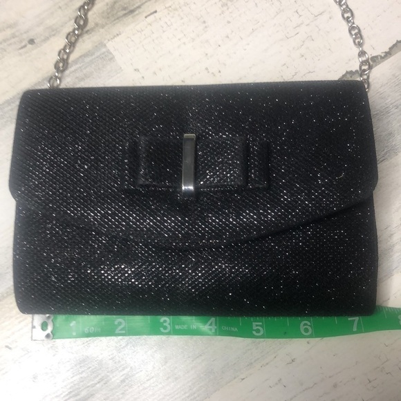 Gunnar Sax Jessica McClintock Sparkle Bow Purse - Picture 3 of 9